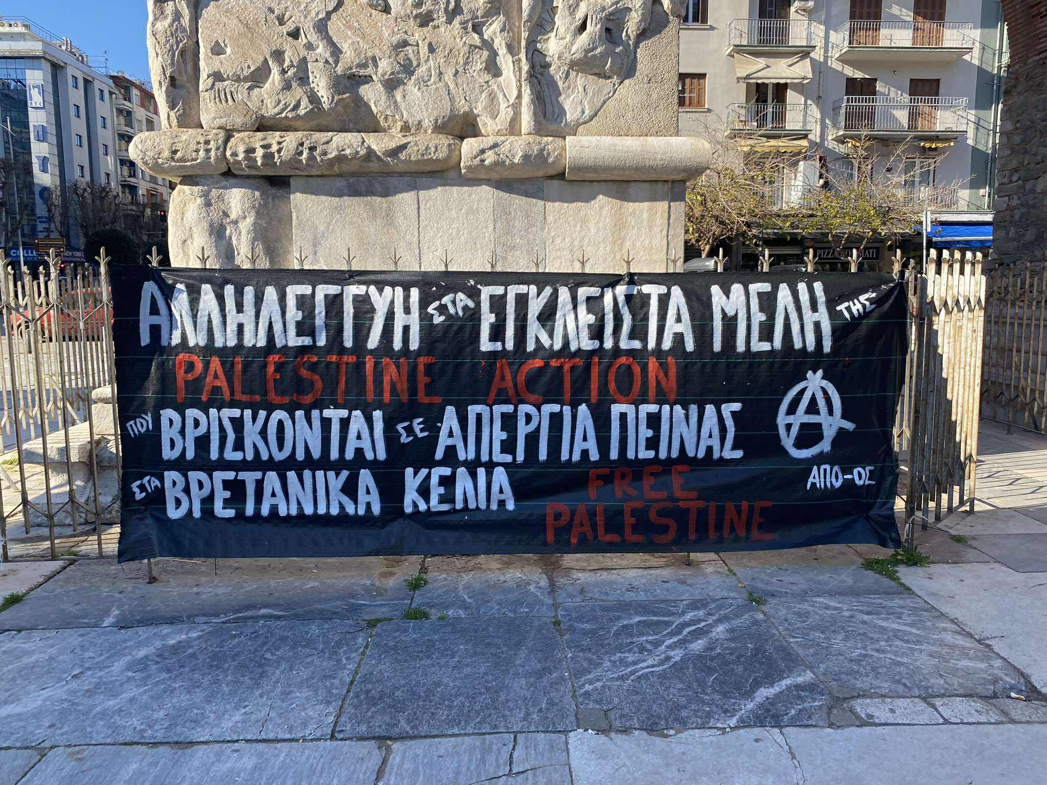 palestine action thes