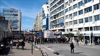 Balkan Internationalist demo in solidarity with Libertatia squat- APO - (Thessaloniki 10 March 2018)